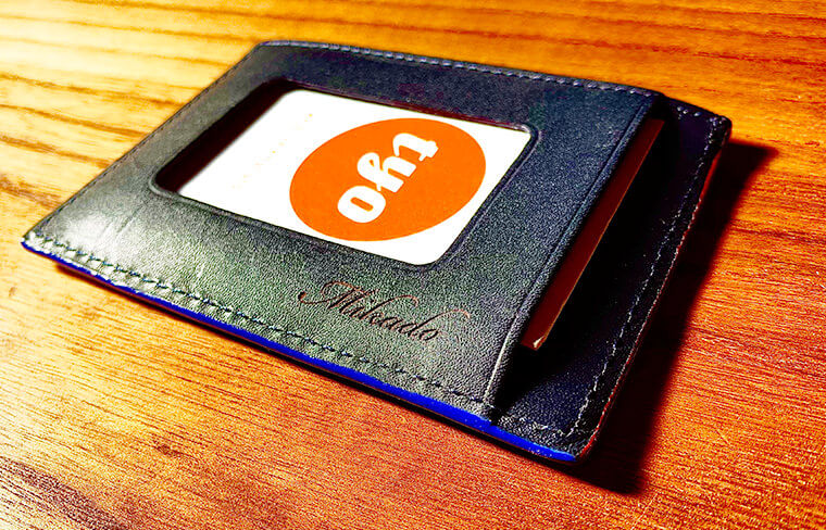 こだわりアイテム 名刺入れ